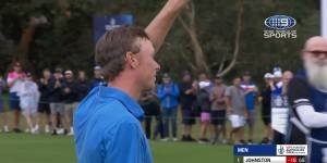 Johnston triumphs at Kingston Heath