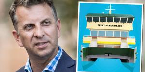 Transport Minister Andrew Constance says"Ferry McFerryface"will be renamed.