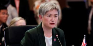 Penny Wong addressed the ASEAN-Australia foreign ministers forum in Jakarta on Thursday.