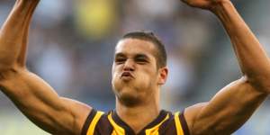 Lance Franklin announced himself as a big-game player with seven goals in the elimination final against Adelaide in 2007.