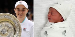 It’s a boy:Ash Barty announces the arrival of her baby