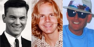 Ross Warren,Scott Johnson and John Russell were victims of Sydney’s decades-long gay-hate crime wave. 