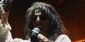 Alice Cooper turns the show into a full-on pantomime.