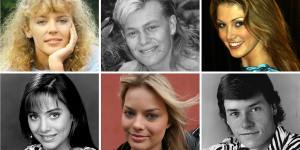 Some of the most famous Neighbours graduates (clockwise,from top left):Kylie Minogue,Jason Donovan,Delta Goodrem,Guy Pearce,Margot Robbie and Natalie Imbruglia.