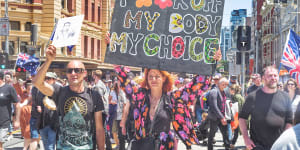 ‘Freedom’ rally fills Melbourne’s streets again to protest vaccine mandates