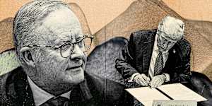 Prime Minister Anthony Albanese and US President Donald Trump.