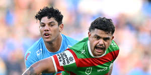 Latrell Mitchell nailed his Origin audition with a big performance against the Titans.
