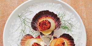 One of executive chef Mark Holland’s dishes served at Milton Park’s Horderns Restaurant. 