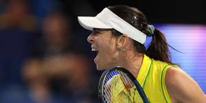 Australia’s Ajla Tomljanovic returns to the Open this year after injury.