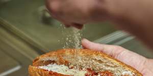 The signature meatball sub.