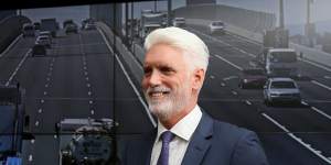 Transurban chief executive Scott Charlton says it is difficult to put a date on the opening of NorthConnex next year.