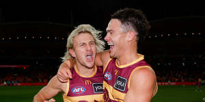 ‘He was shaking’:Brisbane’s famous finals win from 44 points down that the coach will never forget