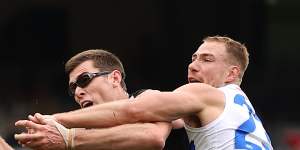 North Melbourne defender Ben McKay is a free agent this year.