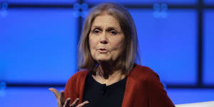 Feminist icon Gloria Steinem.