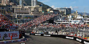 The picturesque Monaco was the scene of an eye-opening smash on the opening lap.