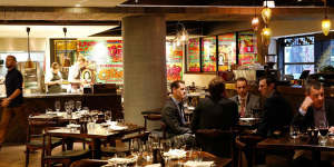 Pastuso features a dedicated ceviche bar.