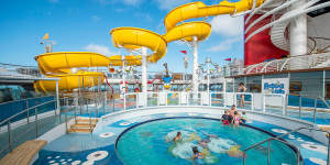 The AquaLab water park for families.