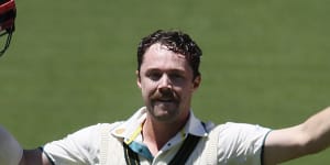 Travis Head produced a match-winning century in Adelaide,but tested positive for COVID-19 a short time later.