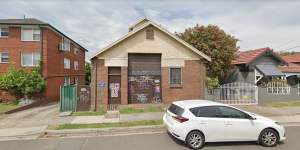 The heritage-listed electricity substation no 57 in Hurlstone Park.