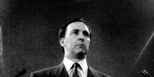 Keating,pictured in 1992,was in his own words,the “Placido Domingo of Australian politics”.