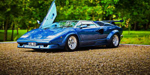 The Lamborghini Countach was styled by Marcello Gandini of the Bertone design studio.