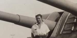 Robert Henry Hill lost on HMAS Sydney in front of 6-inch guns,he was an engine room artificer,4th class.