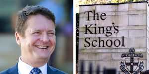 King’s School headmaster Tony George