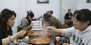 Bubbling cauldrons and thunderous hot pots worth queueing for at Hansang’s new Chinatown outpost