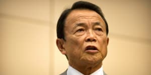 Japan should join AUKUS,says former prime minister Taro Aso