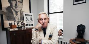 Roger Stone's days in the dark arts of electioneering go back to the Nixon era.