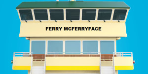 Ferry McFerryFace featured as the vessel's name for a short period over the summer.