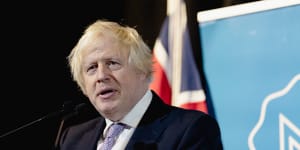 Boris Johnson tells Sydney:We need bigger AUKUS,more Ukraine aid to counter ‘continuum of evil’