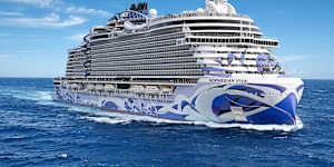 Norwegian Viva at sea.