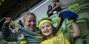 Boys and girls alike left loving the Matildas after World Cup campaign closer