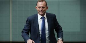 Tony Abbott said his famous dedication to exercise was partly so that he could"eat and drink,occasionally to excess".