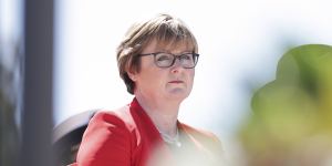 Defence Minister Linda Reynolds says the submarine design program is on track.