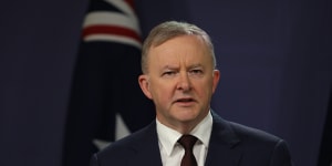 Anthony Albanese says the decision on Hawke is still “being worked through”.