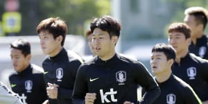 Korea hoping Son will shine again against Mexico