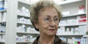 Juanita Castro who worked at the Mini Price Pharmacy in Miami,2006. 