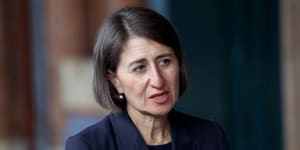 Premier Gladys Berejiklian will renew her government’s commitment to faster rail.