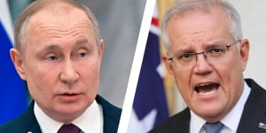 Prime Minister Scott Morrison has announced Australia will follow the United States and United Kingdom and impose sanctions on Russia.