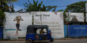 The hotel was to be managed by Asian hospitality giant Dusit Thani upon completion.