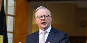 Prime Minister Anthony Albanese is appealing for unity to pass hate speech laws.