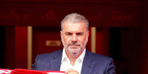 Ange Postecoglou begins his life as Nottingham Forest coach.