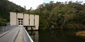 The Clover hydro power station in Mt Beauty.