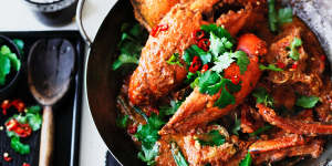 Adam Liaw's Singapore chilli crab.