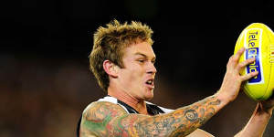 Back in black and white:Dayne Beams.