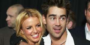 Britney Spears and Colin Farrell at the premiere of The Recruit in 2003.