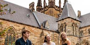 About 70 per cent of the students from St John’s College come from the country.