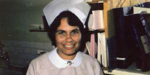 Lowitja O’Donoghue as a Charge sister at Royal Adelaide Hospital 1959.